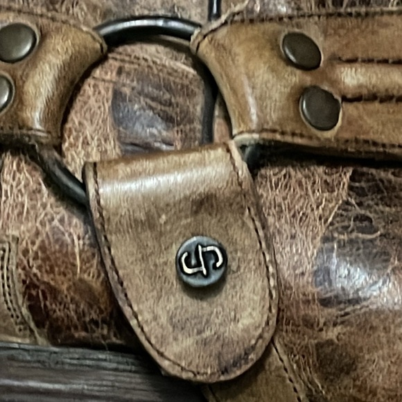 STETSON Men’s Outlaw Bad Guy Harness Boots Tru X Lug Sole Handcrafted Tan Size 9 - Picture 11 of 16